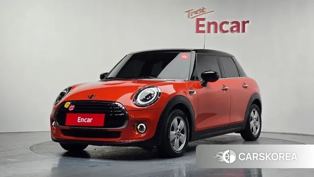 Mini Cooper 2020 Оранжевый из Кореи