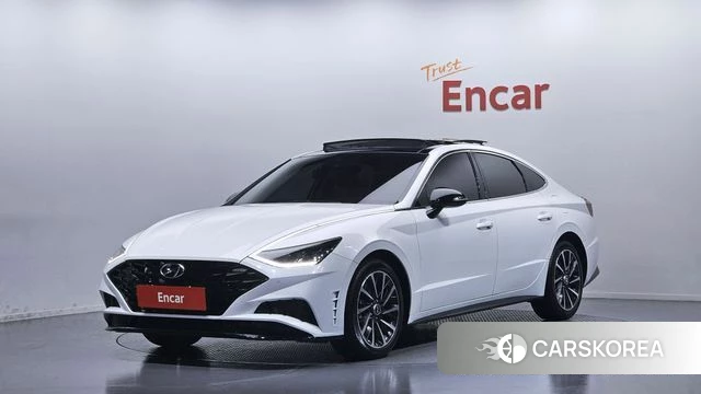 Hyundai Sonata (DN8) 2022 Белый из Кореи
