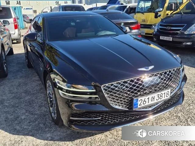 Genesis G80 (RG3) 2021 Черный из Кореи