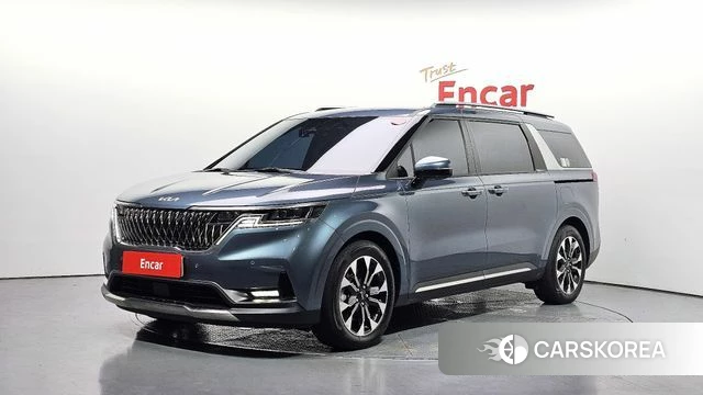 Kia Carnival 4th generation 2021 Синий из Кореи