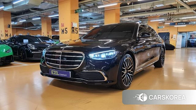 Mercedes-Benz S-Class W223 2024 Черный из Кореи