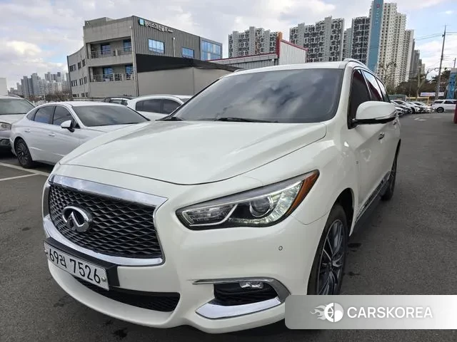 Infiniti QX60 2018 Белый из Кореи