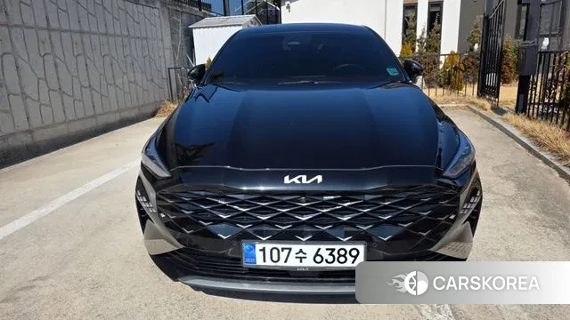 Kia K8 2021 Черный из Кореи