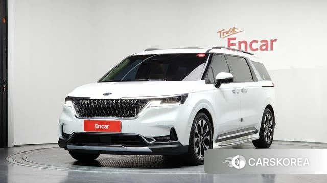 Kia Carnival 4th generation 2021 Белый из Кореи