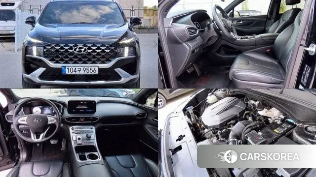 Hyundai The New Santa Fe 2020 Черный из Кореи