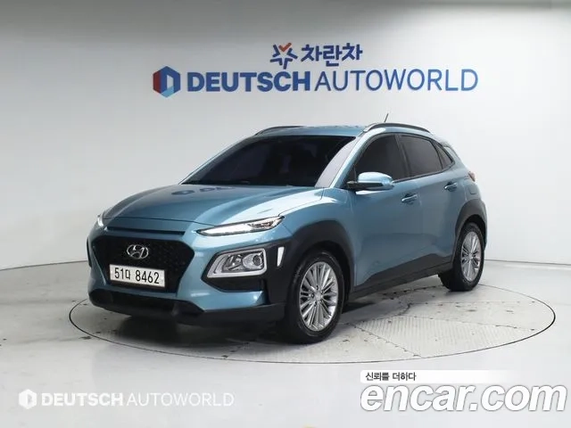 Hyundai Kona 2018 Синий из Кореи