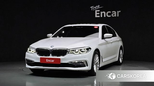 BMW 5 Series (G30) 2019 Белый из Кореи
