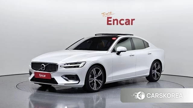Volvo S60 3rd generation 2019 Белый из Кореи