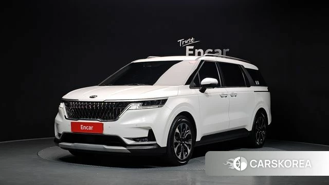Kia Carnival 4th generation 2021 Белый из Кореи
