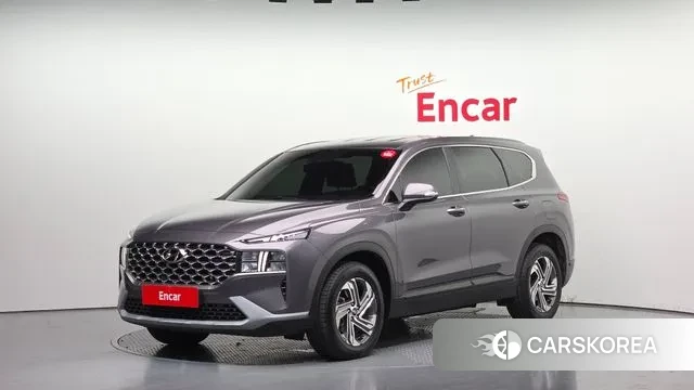 Hyundai The New Santa Fe 2023 Серый из Кореи
