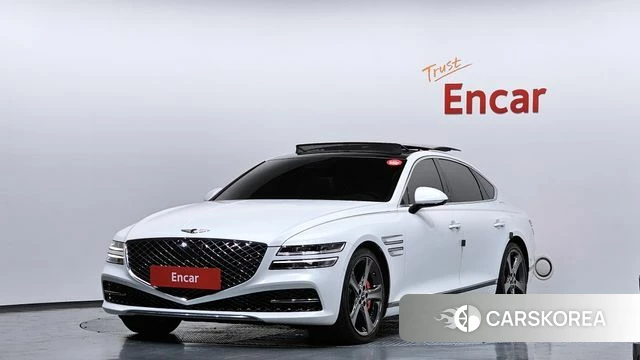 Genesis G80 (RG3) 2021 Белый из Кореи