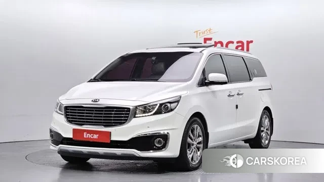 Kia All New Carnival 2018 Белый из Кореи