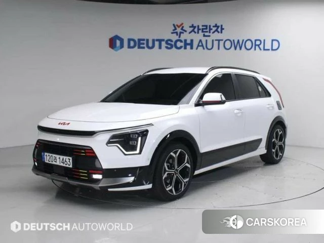 Kia Di Ol Nu Niro 2022 Белый из Кореи