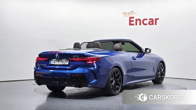 BMW 4 Series (G22) 2025 Синий из Кореи