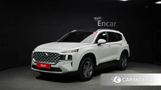 Hyundai The New Santa Fe 2021 Белый из Кореи