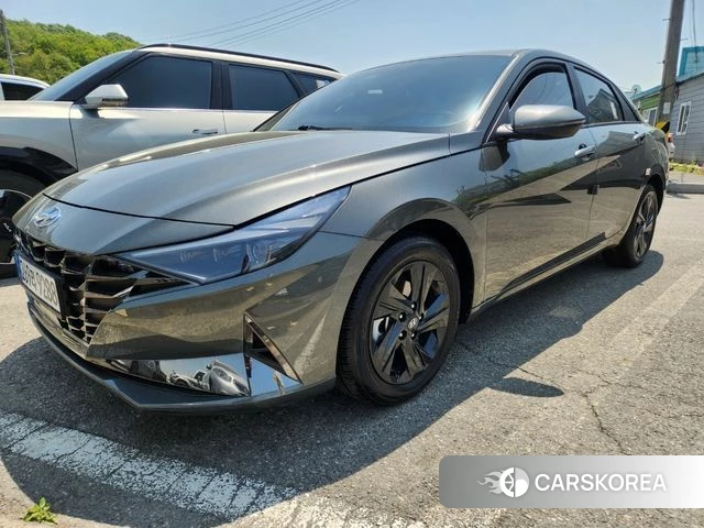 Hyundai Avante (CN7) 2023 Серый из Кореи