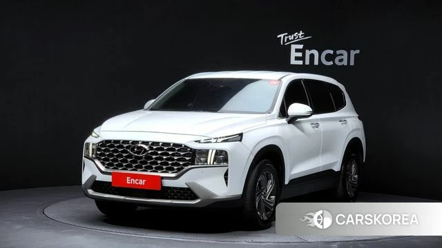 Hyundai The New Santa Fe 2022 Белый из Кореи