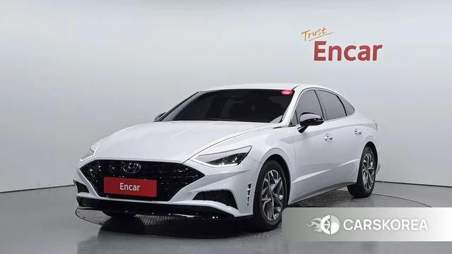 Hyundai Sonata (DN8) 2022 Белый из Кореи