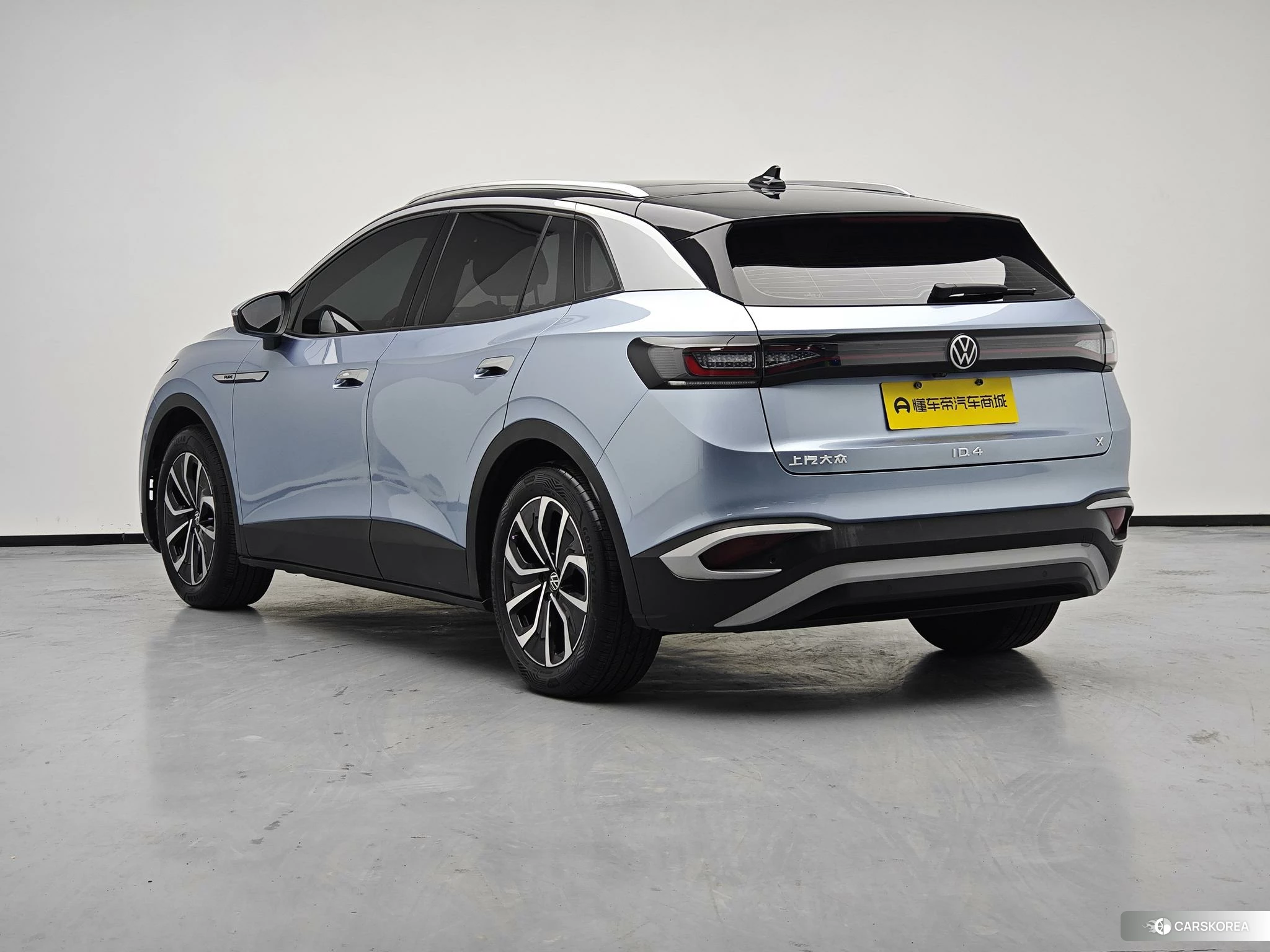 Volkswagen ID.4 X 2021 Синий из Китая