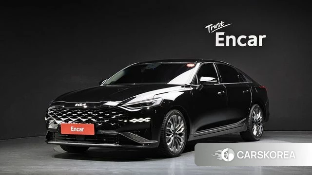 Kia K8 2022 Черный из Кореи
