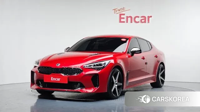 Kia Stinger 2018 Красный из Кореи