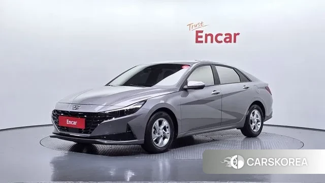 Hyundai Avante (CN7) 2022 Серебряный из Кореи