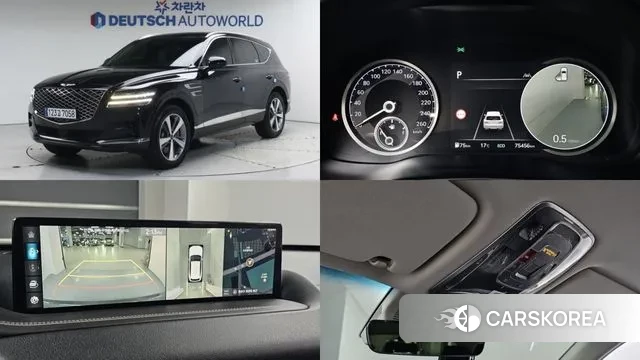 Genesis GV80 2022 Черный из Кореи