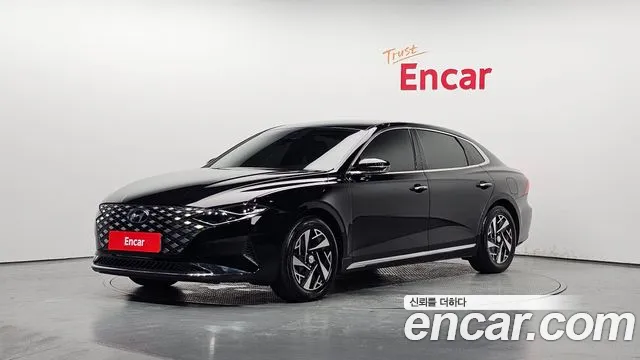 Hyundai The New Grandeur IG Hybrid 2021 Черный из Кореи