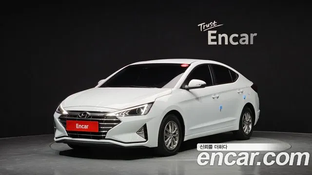Hyundai The New Avante AD 2020 Белый из Кореи