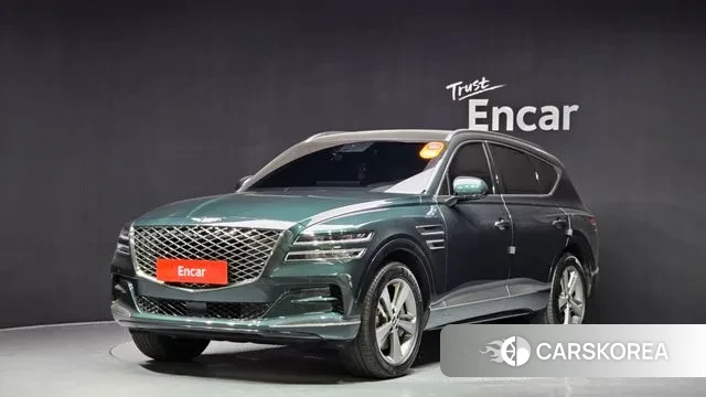 Genesis GV80 2021 Темно-зеленый из Кореи