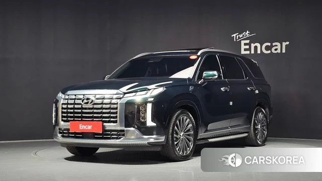 Hyundai The New Palisade 2023 Темно-зеленый из Кореи