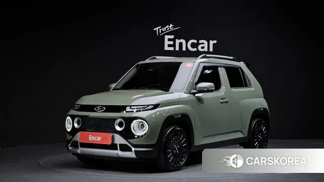Hyundai Casper 2022 Темно-зеленый из Кореи