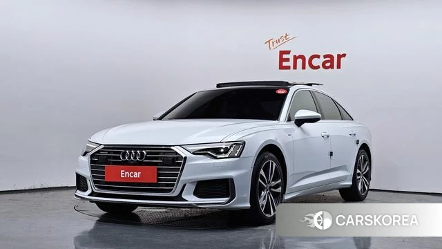 Audi A6 (C8) 2021 Белый из Кореи