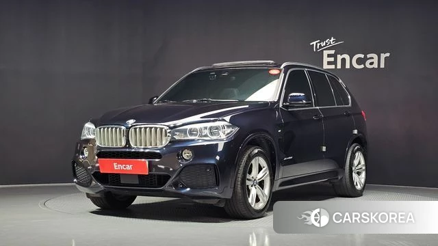 BMW X5 (F15) 2018 Синий из Кореи