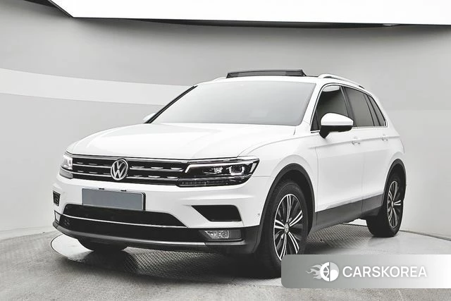 Volkswagen Tiguan second Generation 2020 Белый из Кореи
