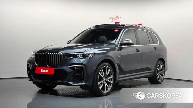 BMW X7 (G07) 2022 Серый из Кореи