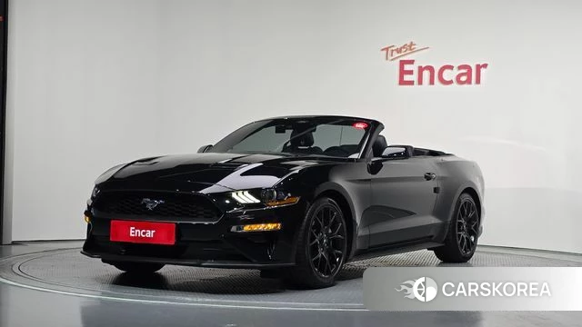 Ford Mustang 2022 Черный из Кореи