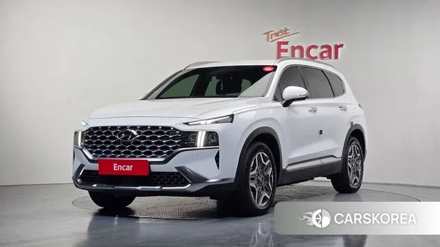 Hyundai The New Santa Fe 2021 Белый из Кореи