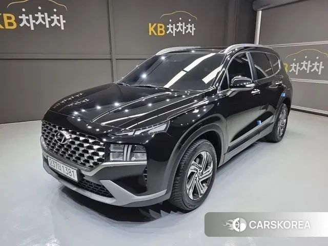 Hyundai The New Santa Fe 2021 Черный из Кореи