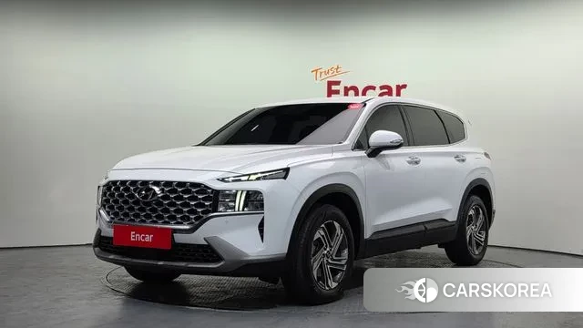 Hyundai The New Santa Fe 2021 Белый из Кореи