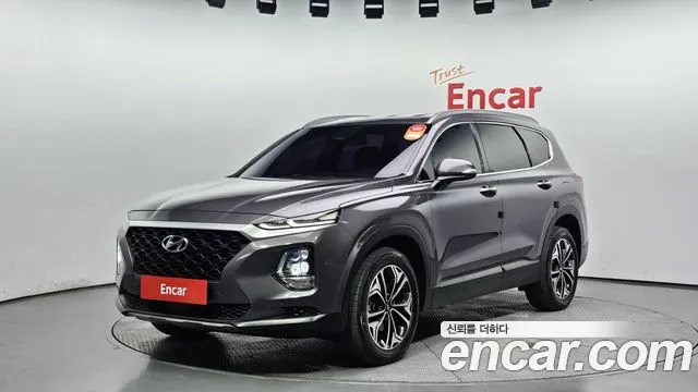 Hyundai Santa Fe TM 2018 Серый из Кореи