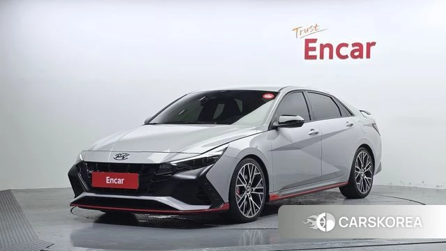 Hyundai Avante (CN7) 2023 Серебристо-серый из Кореи