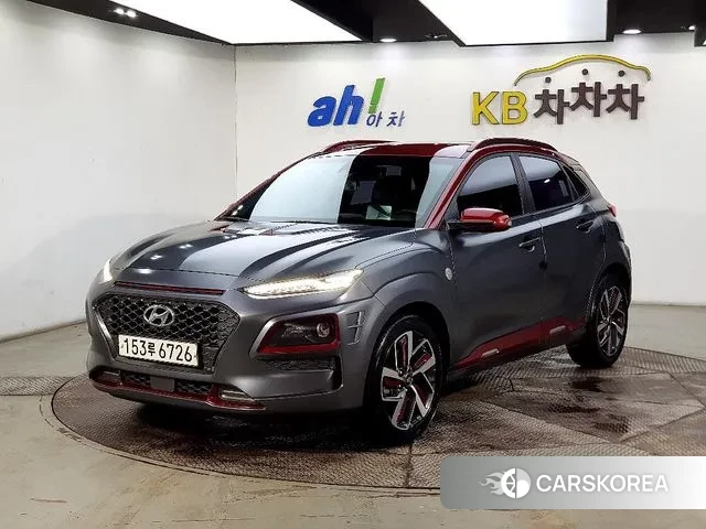 Hyundai Kona 2019 Серый из Кореи