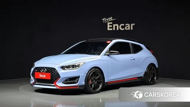 Hyundai Veloster (JS) 2018 Светло-серебряный цвет из Кореи
