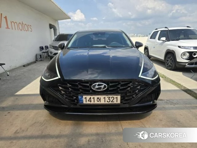Hyundai Sonata (DN8) 2022 Черный из Кореи