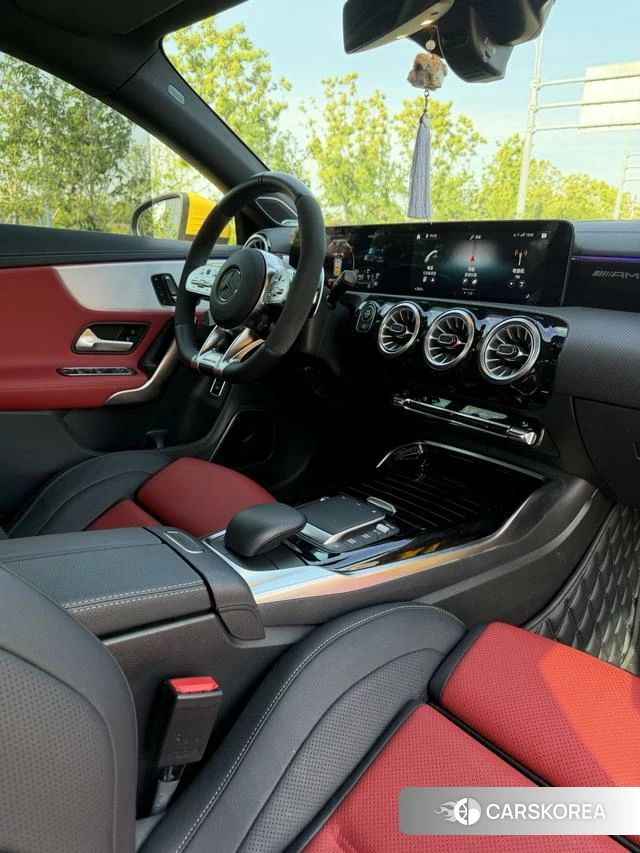 Mercedes-Benz CLA AMG 2022 Желтый из Китая