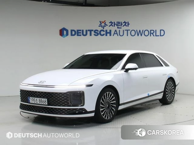Hyundai Grandeur (GN7) 2023 Белый из Кореи