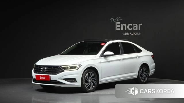 Volkswagen 7th Generation of Jetta 2021 Белый из Кореи