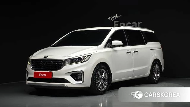 Kia The New Carnival 2019 Белый из Кореи