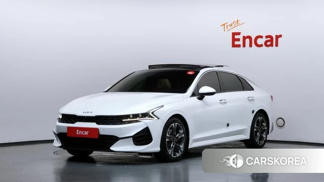 Kia K5 3rd generation 2021 Белый из Кореи